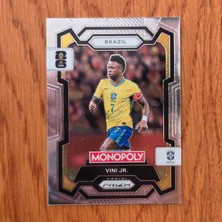 Panini Prizm Monopoly Vini Jr. No. 14 Lisanlı Oyun Kartları - Silver