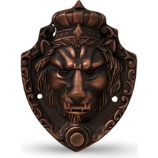 Galata Bronz Aslan Kral Kapı Zili, Bakır