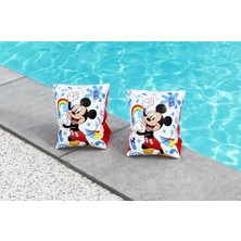 Bestway Sevimli Mickey Mouse Desenli Çocuk Kolluğu, 23X15 Cm, Yumuşak ve Rahat