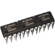 Gollum Teknoloji Texas Instruments LM4562NA/NOPB Ultra Düşük Gürültülü Hi-Fi Dual Op-Amp (Pdıp-8)