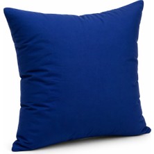 NB Tex Özel Seri Kare Lacivert Dekoratif Kırlent Yastık 45X45
