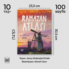 INK Yayınları Ramazan Atlası Ciltli 100 Sayfa Turuncu Pembe Yeşil Renkli Eğitici Kitap 10 Yaş+