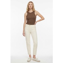 Masha Kate Ekru Chino Pantolon