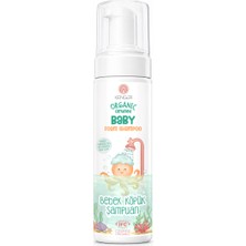 Organik Bebek Köpük Şampuan 200 ml