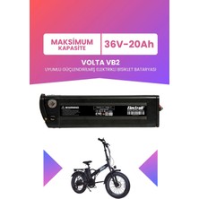 Electroll Volta Vb2 Uyumlu 36V 20AH (Maksimum Kapasite) Güçlendirilmiş Elektrikli Bisiklet Bataryası