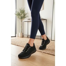 Look Life 26107 Incim Siyah Unisex Günlük Sneaker Yazlık Fileli Spor Ayakkabı