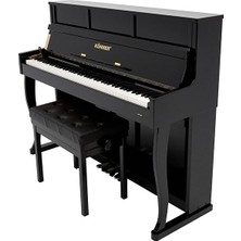 Köhner SLP-980 Bk Dijital Duvar Piyano (88 Tuşlu, Tuş Hassasiyetli, Kapaklı)