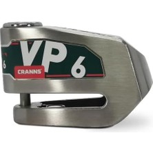Cranns Vp6 Disk Kilidi Alarmlı Bluetooth Motosiklet Scooter Akıllı Telefon Kontrol Hatırlatma Kablolu