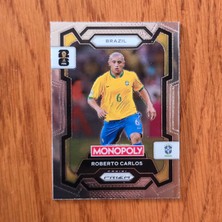 Panini Prizm Monopoly Roberto Carlos No. 17 Lisanlı Oyun Kartları - Silver