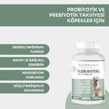 Kahu Naturals Floravital, Probiyotik ve Prebiyotik Desteği, 60 Tablet