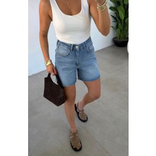Aida Fashion Kadın Denim Şort