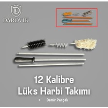 Darovik Alüminyum Harbi Takımı 12 Kalibre Tüfek Temizleme Seti