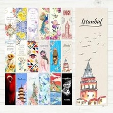 18 Adet Karışık Kitap Ayracı Seti