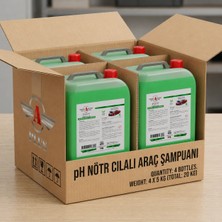 Ph Nötr Cilalı Araç Şampuanı 4 Kg. x 4 Adet