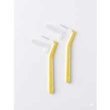 Saplı Arayüz Fırçası 20+2 Adet 0.8 mm Sarı Renk Diş Arası Fırçası