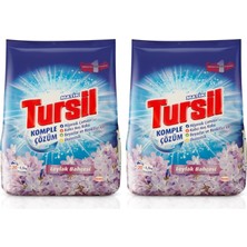 Tursil Matik Toz Çamaşır Deterjanı Maksimum Güç Taze Kır Çiçekleri 4,5 kg 30 Yıkama, Kır Çiçekleri 4.5kg (2 Paketi)