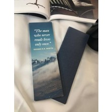 Çift Taraflı Karışık Kitap Ayracı Kaktüs Ayraç Ingilizce Yazılı Mavi Bookmark Hediyelik Okul Kurs Birthday Karne Hediyesi 20 Adet (Karışık)