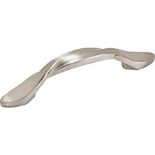 Dolap Çekmece Kolu, Nikel, 7.6 cm Merkez Mesafesi, Günlük Miras Serisi, 10'lu Paket