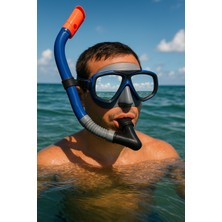 UltraMint Mira Maske Snorkel Seti Dalış ve Deniz Yüzücü Gözlüğü 14+