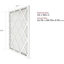 Blue Allergen Air Filtre, 4'lü Paket, 312361.4