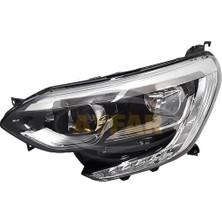 Far Sağ Joy Model Ledli Krom Çerçeveli Manuel Renault Megane Iv 16-20 Ayf 202326