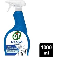 Cif Ultra Hız & Kireç Sökücü Sprey Leke ve Kir Çıkarıcı 1000 ml
