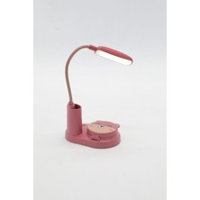 Favora Aynalı Masa Üstü Çocuk Lambasi - Pembe