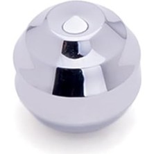 Krom Renkli 38 mm Tek Delikli Kulp