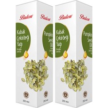 Balen Kabak Çekirdeği Yağı (Soğuk Pres) (2 Paketi)
