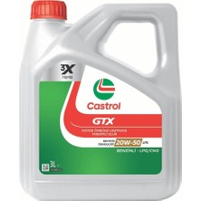 Castrol Gtx Lpg 20W-50 3 Litre Motor Yağı