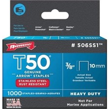 Staples Box 1000 - Stainless Steel 3/8in