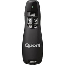 Qport Q-SUN400 Lazerli Sunum Kumandası 2.4 Ghz USB Modeli ile Uzun Menzilli Kullanım