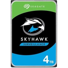 Skyhawk, 4 Tb, Dahili Sabit Disk, 3,5" Sata 6 Gb/s, 256 MB Önbellek, Dvr Nvr Gözetleme Sistemi Için, Video Depolama Için, 3 Yil Dahili Rescue Services (ST4000VX016)
