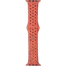 - ile Uyumlu 10/11 42MM-38/40/41MM Kordon 2023 Point Delikli Silikon Strap Kayış 2/3/4/5/6/se/7/8/9
