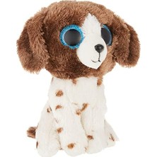 Ty 2007517 Çamurlu Kahverengi ve Beyaz Köpek Beanie Boo Dolması Hayvan, Çok Renkli