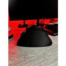 Minimalist Xbox Joystick Standı, 3D Baskı Gamepad Tutucu | Uyumlu Tüm Xbox Kumandalarıyla | Masaüstü Oyuncu Aksesuarı (Siyah)