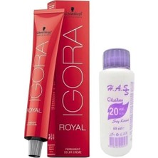 Igora Igora Saç Boyası 7-77 Kumral Yoğun Bakır 60 ml + Mini Oksidan 20 Volüm