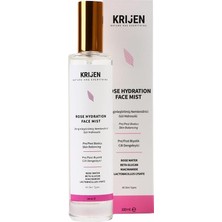 Zenginleştirilmiş Nemlendirici Gül Hidrosolü - Niacinamide & Yulaf Özü Face Mist 100 ml