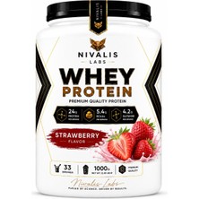 Nivalis Labs Whey Protein Çilek Aromalı 1000G 33 Servis