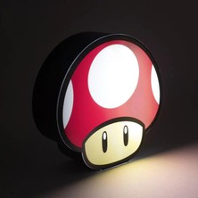 Super Mushroom Box Işık – Resmi Lisanslı Super Mario Çalışma Masası Lambası, Mario Bros Hayranları Için Koleksiyon Hediyesi, 15 Cm, Pille Çalışır