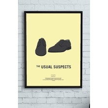 (PSTER13762) The Usual Suspectsfilm Afişi Çerçeveli Tablo 3 (50X70CM)