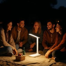 Masa Üstü Lamba LED Kısılabilir, Kademesiz Karartma 3 Renk Sıcaklığı Seviyeleri Göz Koruması LED Masa Lambası, USB Portu Çocuklar, Yatak Odası Ofis Için Dokunmatik Kontrol Masa