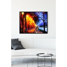 (PSTER13895) Yağmur Sanatsal Çerçeveli Tablo (50X70CM)