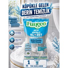 FUNECO Klozet Tuvalet Wc Temizleyici, Aktif Köpüklü, Doğa Dostu, Okyanus Ferahlığı
