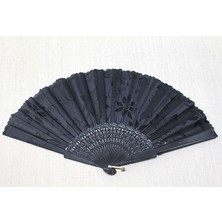 FT Tasarım Plastik Siyah Yelpaze