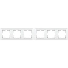 90979003 Merıdıan Beyaz Üçlü Çerçeve (2 Paketi)