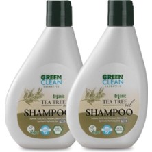 U Green Clean Green Clean Şampuan Seti 2'li - Çay Ağacı 275 ml