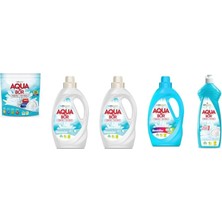 Aquabor Doğal Mineralli Tablet + Sıvı Beyaz  + Sıvı Beyaz  + Sıvı Renkliler + Bulaşık Set