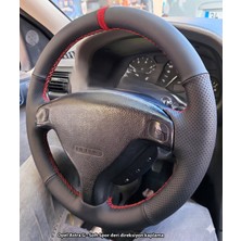 Stilix Garage Opel Astra G 2001 Araca Uyumlu Direksiyon Kılıfı Yüzüklü