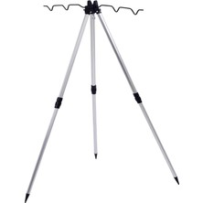 İkado Ikado 3 Ayaklı Alüminyum Teleskopik Olta Sehpası Tripod